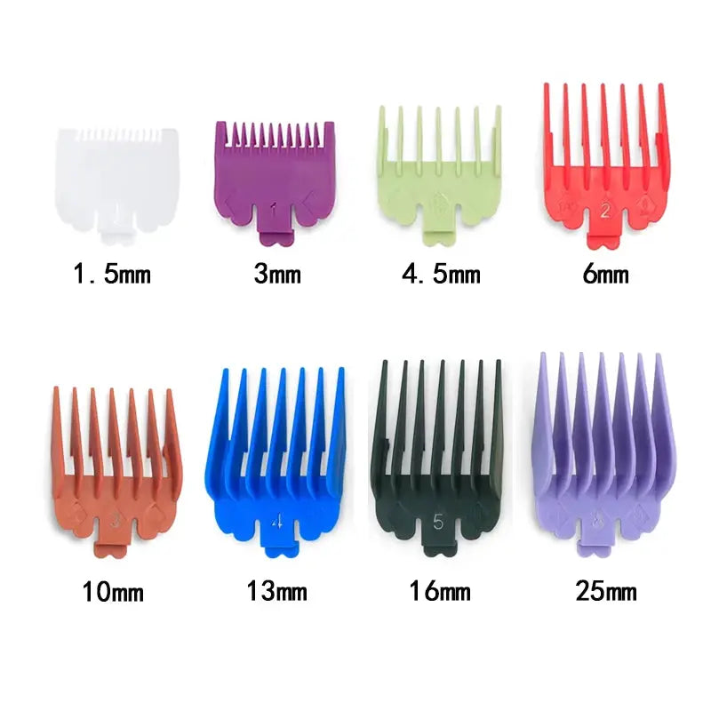 Universal Hair Clipper Guards Barber Trimmer Attachment Limit Combs Professional Barber Accessories Replacement Set Limit Combs from PriceLows™