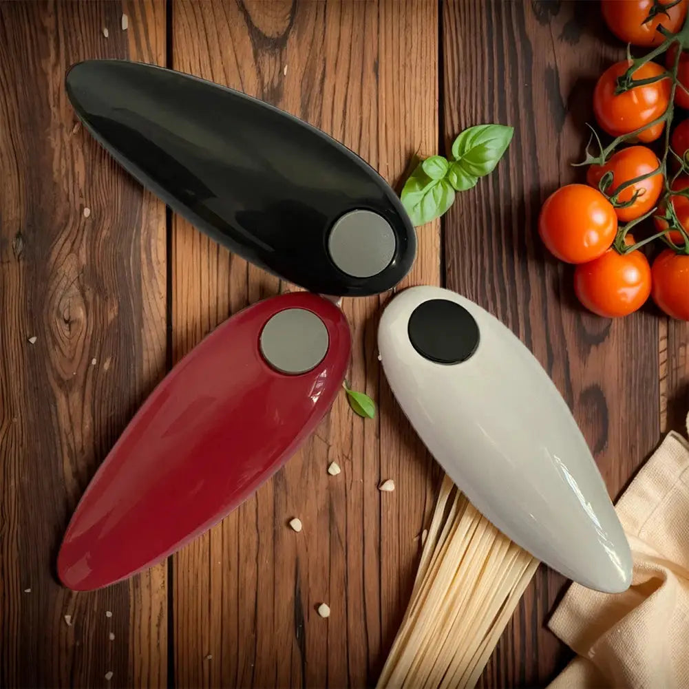 Electric Can Opener Smooth Edge Jar Opener Battery Operated Bottle Opener One Touch for Weak Hands for All Kinds of Jars Gadget from PriceLows™