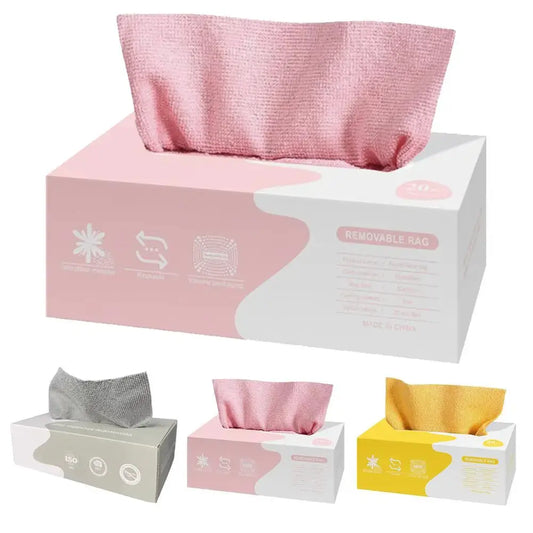 Microfiber Cleaning Cloths | 20 Pack | 20 X 20 Cm | Car Kitchen Auto Use from PriceLows™