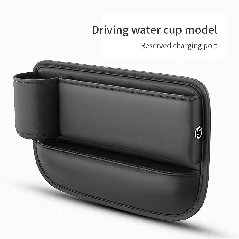 PU Leather Car Seat Gap Bag Case Storage Bag For Auto Console Side Seat Plug Filler Organizer Car Crevice Stowing Tidying Pocket from PriceLows™