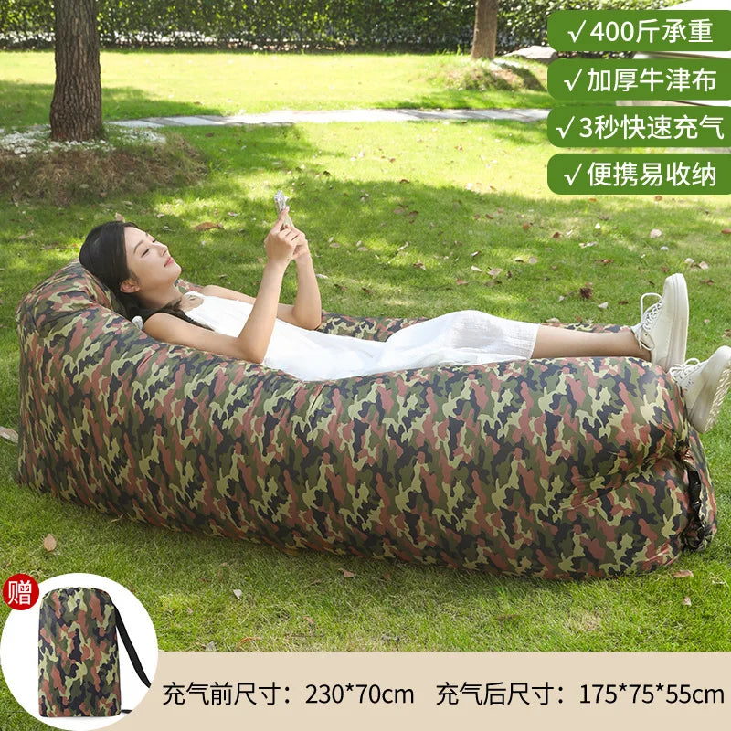 Inflatable Sofa | Portable Folding | Waterproof | Outdoor Use