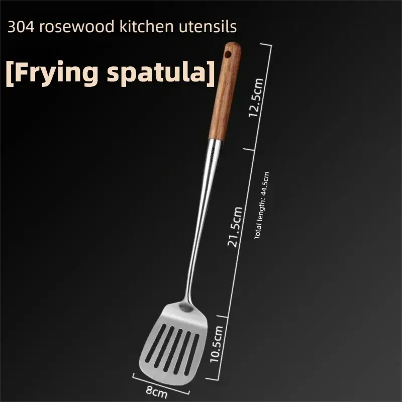 Kitchen Utensils Wok Spatula Iron and Ladle Tool Set Spatula for Stainless Steel Cooking Equpment Kitchen Accessories Essentials from PriceLows™