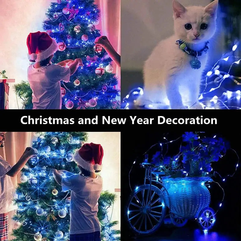 LED Fairy Lights Button Battery Light String Christmas Wedding New Year Bedroom Living Room Garden Decoration Garland from PriceLows™