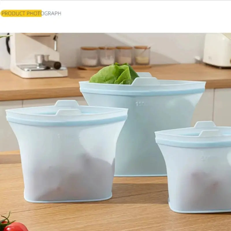 Self Sealing Silicone Storage Bag | Reusable | Leakproof | Various Sizes