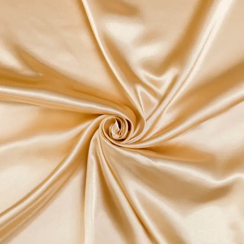 Satin Silk Bed Sheet | 60 Fabric Count | Solid Color | Twin Queen King