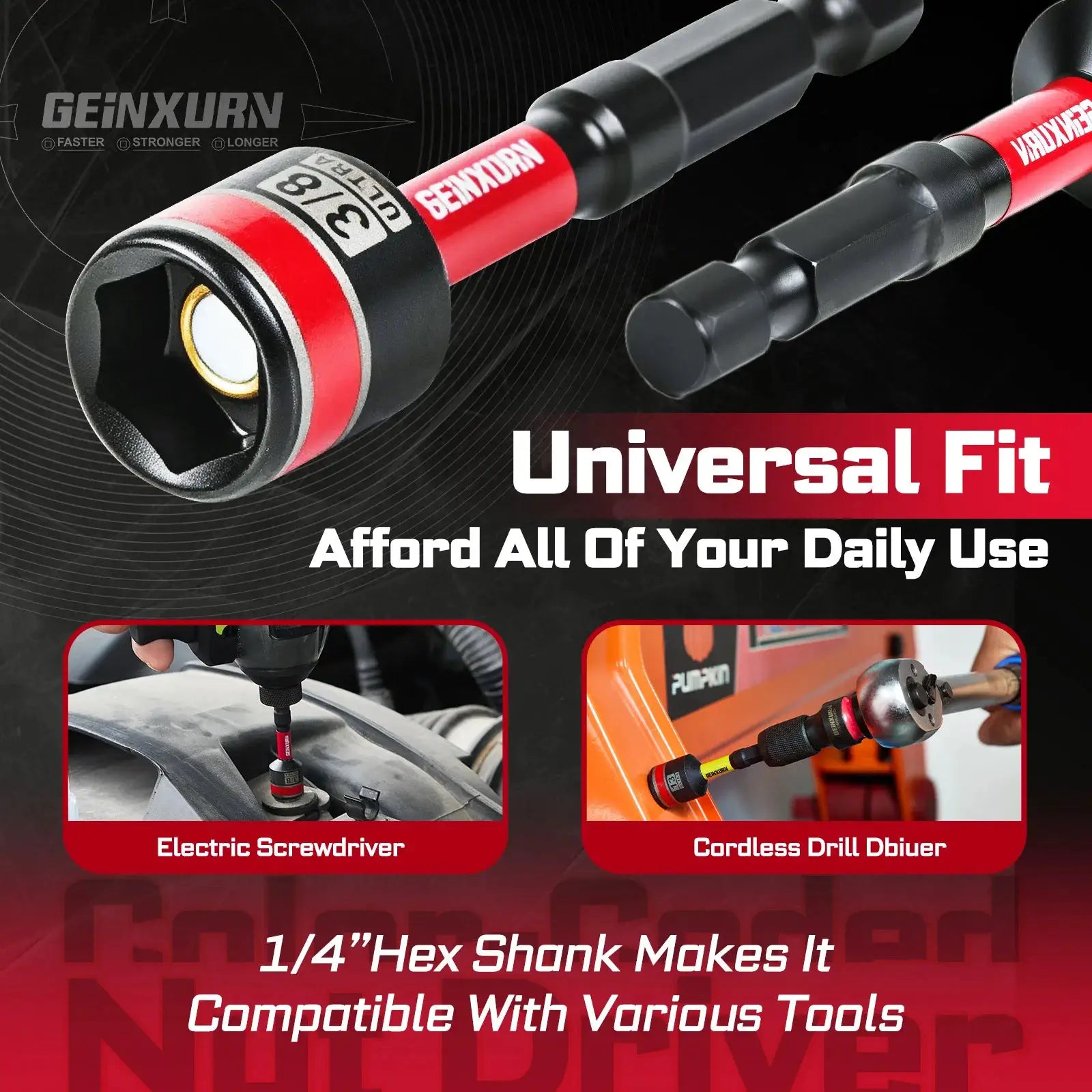 Geinxurn 66Pcs Tools Set Packaged,Impact Screwdriver Bits, Nut Driver, Mini Ratchet Wrench and Impact Bit Holder for Home Repair from PriceLows™