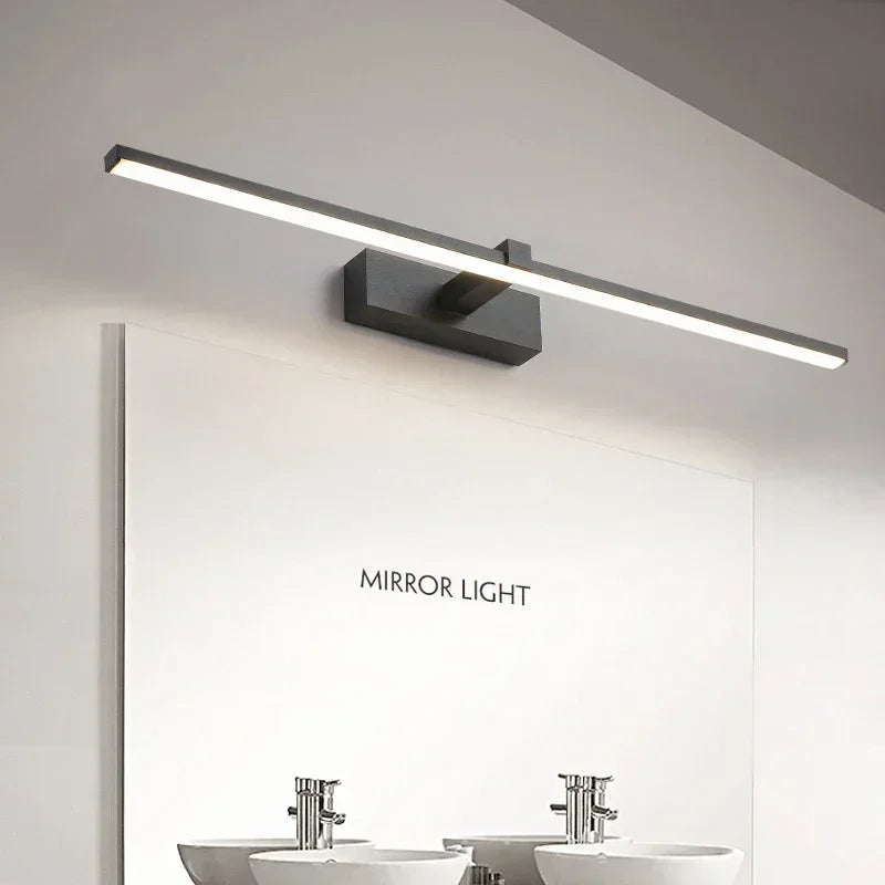 LED Wall Light | Three Color Temperatures | Aluminum Body | Black Ivory