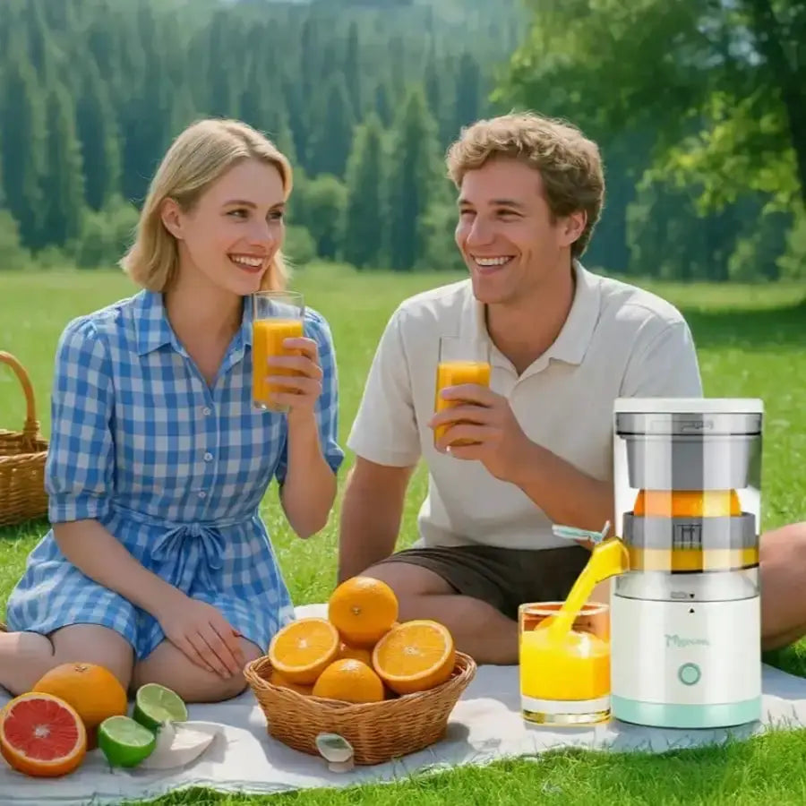 Portable USB Electric Juicer, One-Touch Start - Orange Juicer/Lemon Juicer - Compact Portable Orange, Lemon, And Fruit Blending Cup, Perfect For Vegetable Juices, Fruit Juices, And Smoothies. Travel-Friendly Design Ideal For from PriceLows™