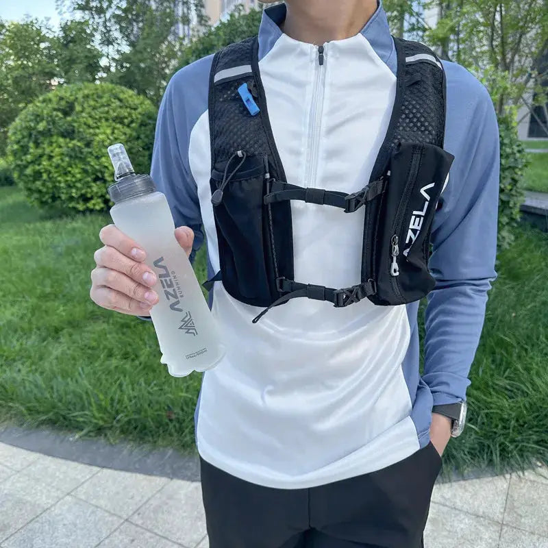 Foldable Silicone Water Bag Soft Water Bottle Leakproof Collapsible Hydration Flask for Camping Hiking Travel Outdoor Sports from PriceLows™