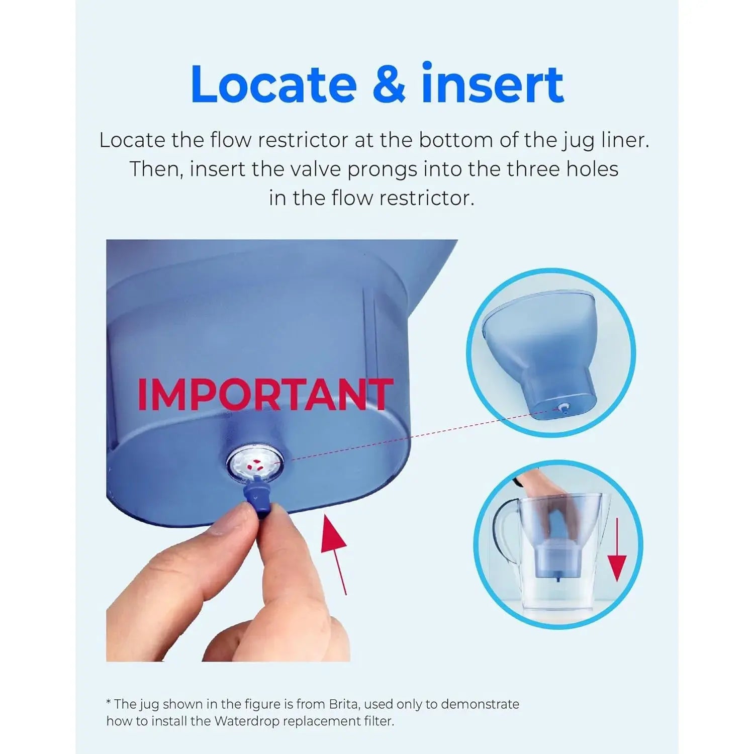 Water Filter Cartridges, Replacement for Brita Maxtra+ Pitcher, Brita Universal Filter Cartridge, NSF Certified from PriceLows™
