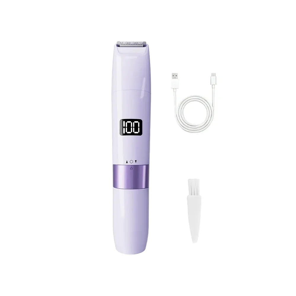 Electric Epilator | Painless Wet Or Dry | Stainless Steel Blade | Digital Display