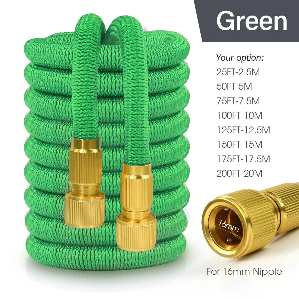 17/25/33/50/75/100/125/150FT Magic Watering Hose 3x Retractable Expandable Garden Hose High Pressure Car Wash Scalable Tube from PriceLows™