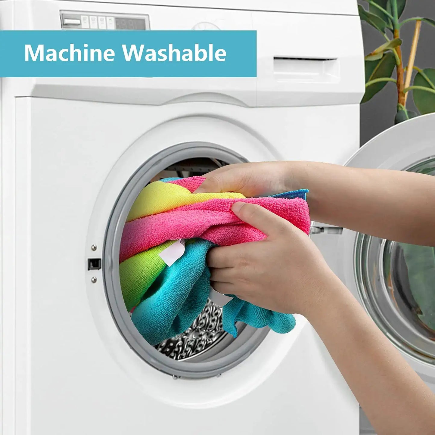 12pcs Microfiber Cleaning Cloth 30X30 cm ,12 Pack Cleaning Rag, Cleaning Towels with 4 Color Assorted,11.8"X11.8" from PriceLows™