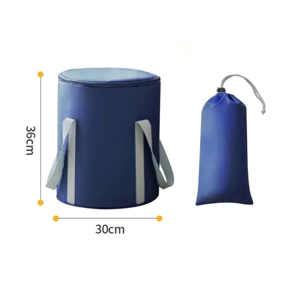 Foldable Foot Bath Tub | 5 Layer Thick Fabric | Large Capacity Portable Wash Basin For Travel And Spa Use