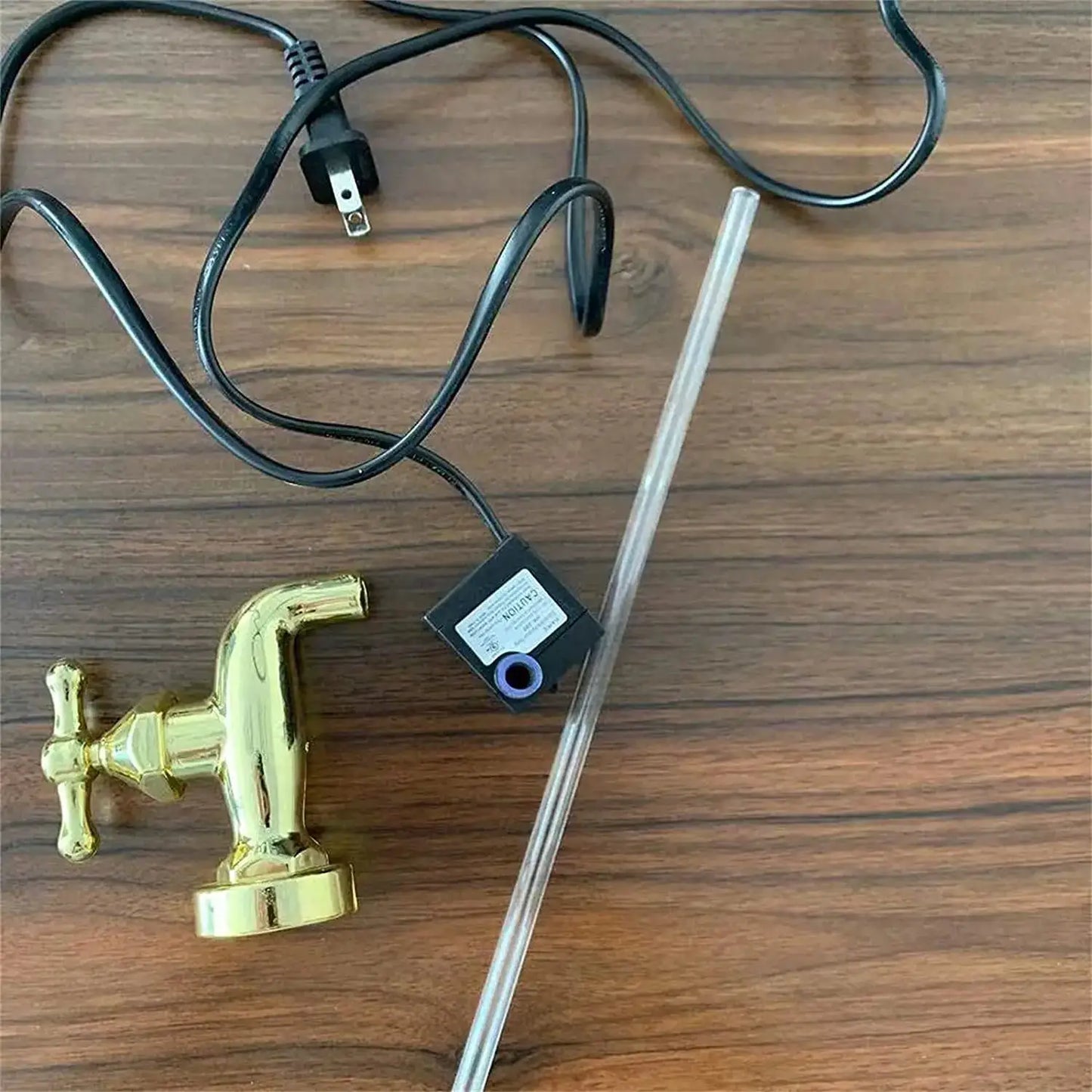 Floating Faucet Fountain Kit | Invisible Water Flow | Lights | Outdoor Decor from PriceLows™
