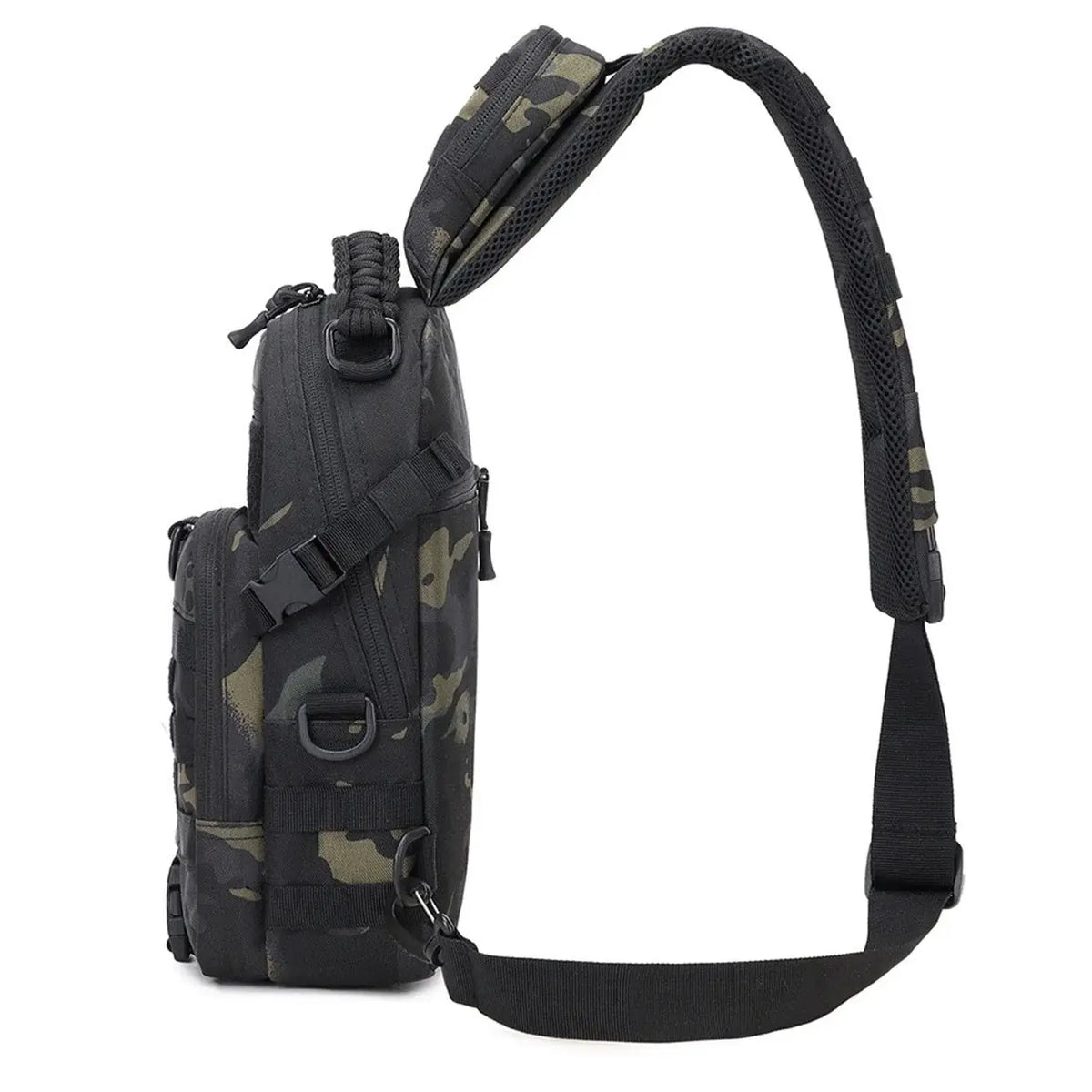 Crossbody Chest Bag | Molle Expandable | Polyester | Adjustable Fit
