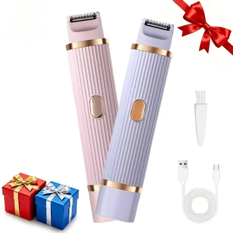Women Epilator Shaver | 2 In 1 Cordless | Rechargeable Body Trimmer