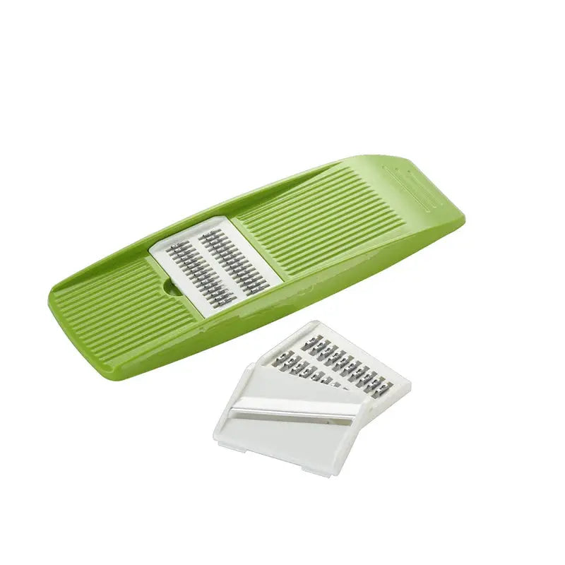 Handheld Mandoline Slicer | 3 Stainless Steel Blades | Adjustable Thickness