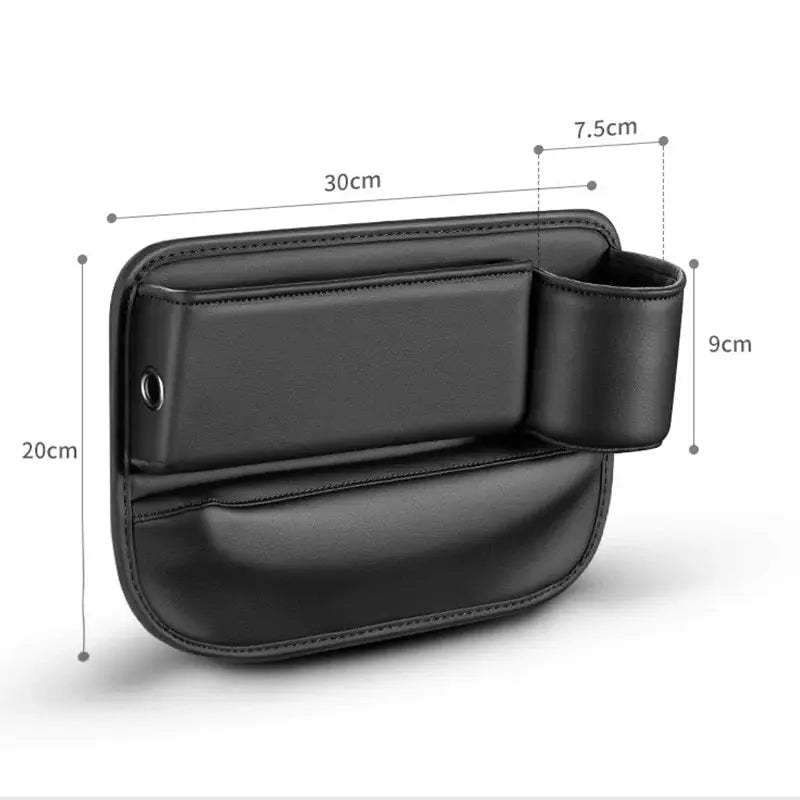 PU Leather Car Seat Gap Bag Case Storage Bag For Auto Console Side Seat Plug Filler Organizer Car Crevice Stowing Tidying Pocket from PriceLows™