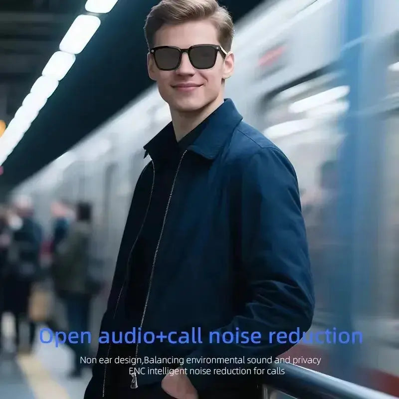 Smart Glasses | AI Translator | 8MP HD Camera | F06