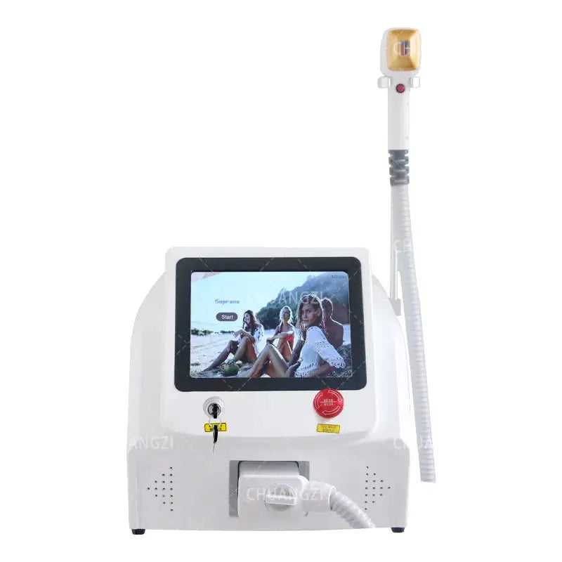 Diode Hair Removal Device | 755/808/1064 nm | Ice Cooling | Single Head