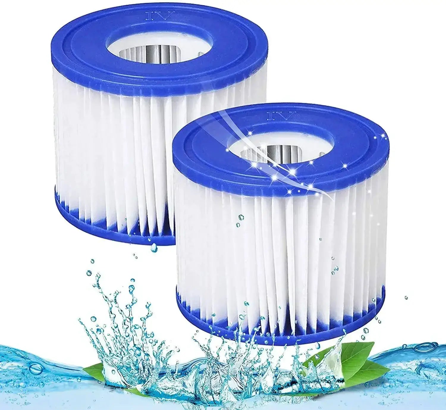 2/4Pcs New Pool Accessorie Lazy Lay-Z-Spa Filters VI Cartridge, Hot Tub Spa Swimming Pool Pool Accessories from PriceLows™