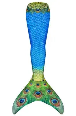 New Kids Adult Swimming Mermaid tail Girl Mom Cosplay Mermaid Costume Children Party Gift Fantasy Swimsuit With Monofin Fin from PriceLows™