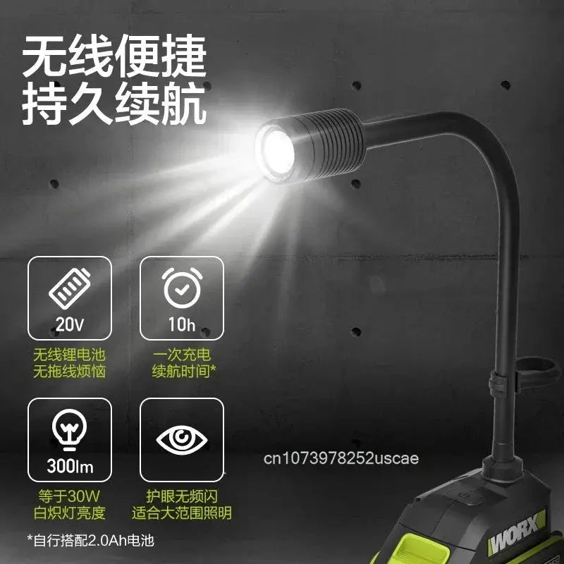 WORX Multi-function Flashlight Outdoor Portable LED Light Universal Wide Interface [Non Battery and Charger] from PriceLows™