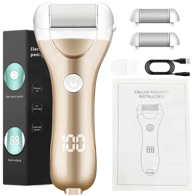 Portable Electric Vacuum Adsorption Foot Grinder Electronic Foot File Pedicure Tools Callus Remover Feet Care Sander green 2Pcs from PriceLows™
