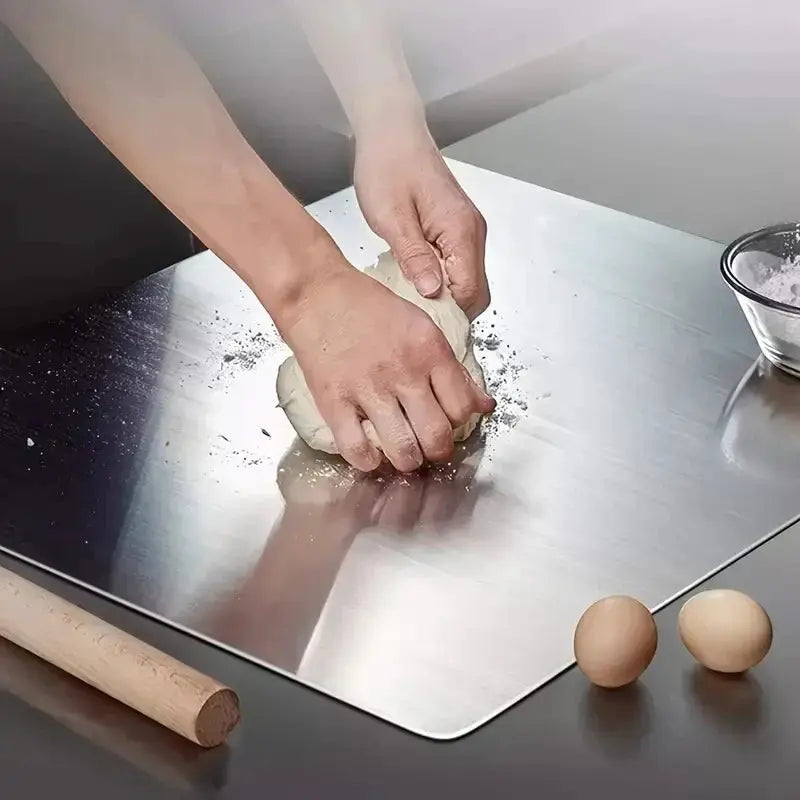 Stainless Steel Chopping Board | L Shaped Folding | Double Sided