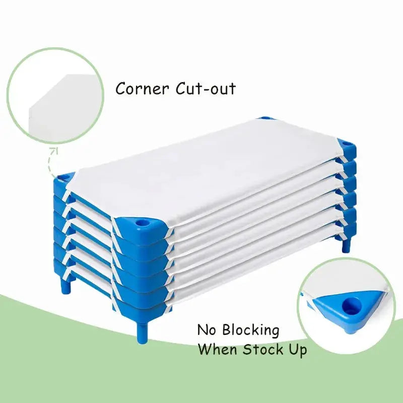 1PC Toddler Daycare Cot Sheets Breathable Solid Color Cots Fitted Sheet for Boy Girls Pre-School Naptime Cot Sheets Kids Bedding from PriceLows™