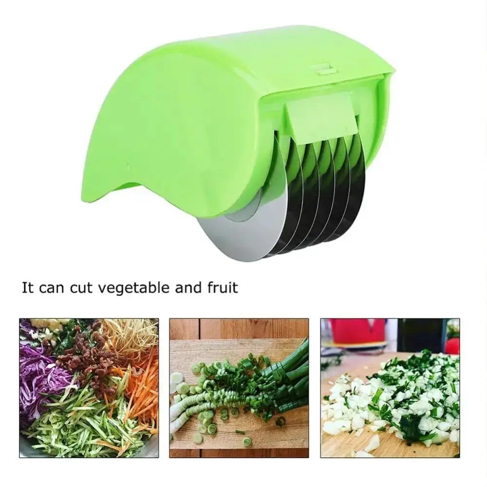 Parsley Chopper Roller | 6 Stainless Steel Blades | Plastic Body | H1L29