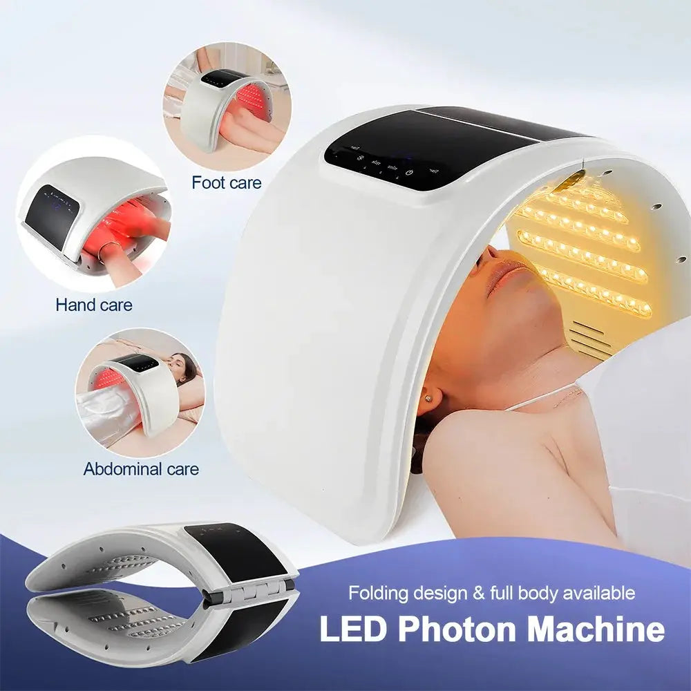 Professional 7 Colors PDT LED Mask Facial Red Light Therapy Skin Rejuvenation Device Face Lift Anti Wrinkle Beauty Machine from PriceLows™