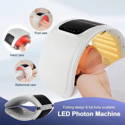 Professional 7 Colors PDT LED Mask Facial Red Light Therapy Skin Rejuvenation Device Face Lift Anti Wrinkle Beauty Machine from PriceLows™