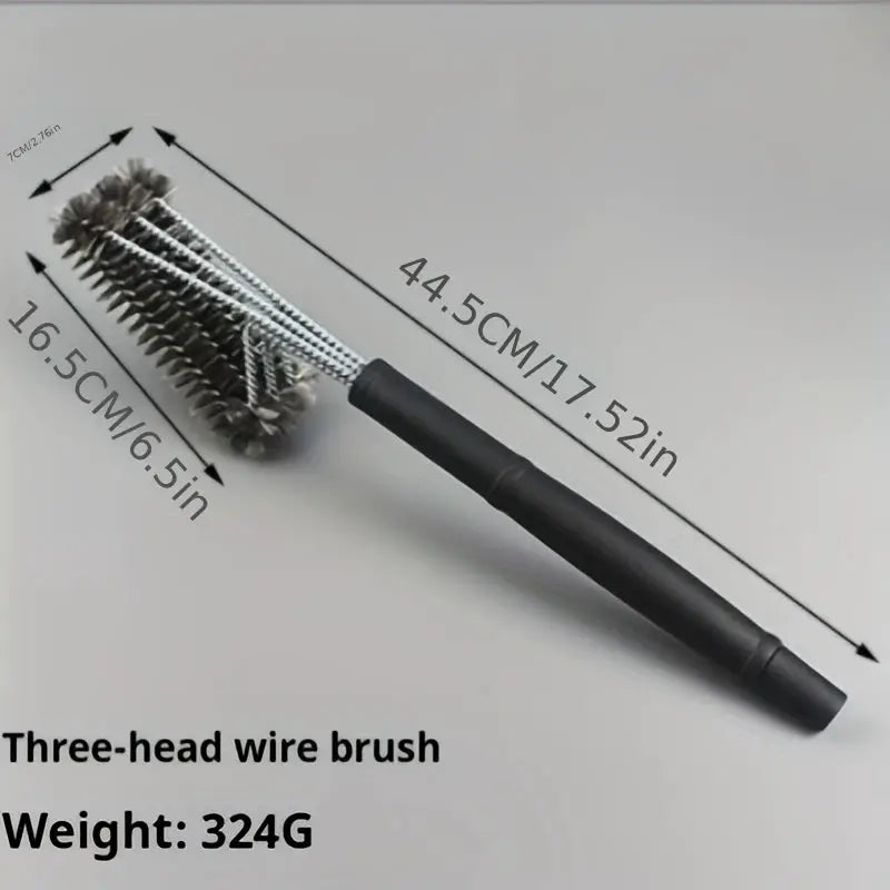 Barbecue Grill Brush | Stainless Steel Bristles | Heat Resistant | 1 Pack