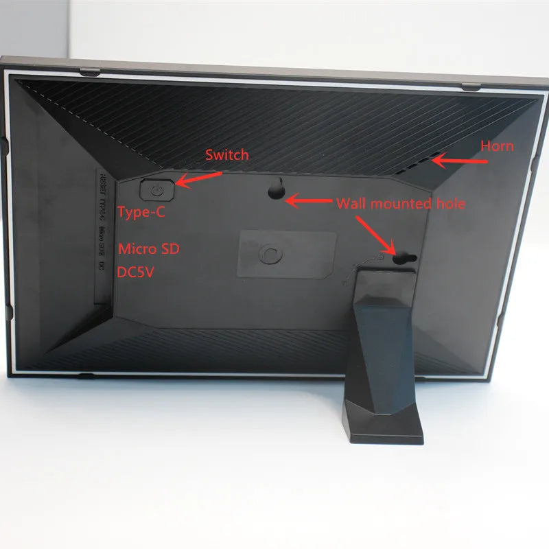Digital Photo Frame | 10.1-Inch Touchscreen | 1280x800 Resolution | WiFi