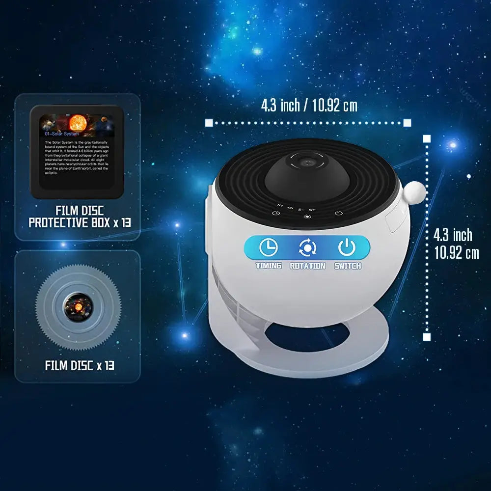 13 in 1 Star Projector, Planetarium Galaxy Projector for Bedroom, Aurora Projector, Night Light Projector for Kids Adults from PriceLows™