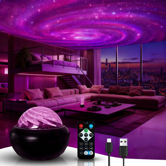 LED Star Projector Night Light | LED Light Source | Brightness 249 To 2000