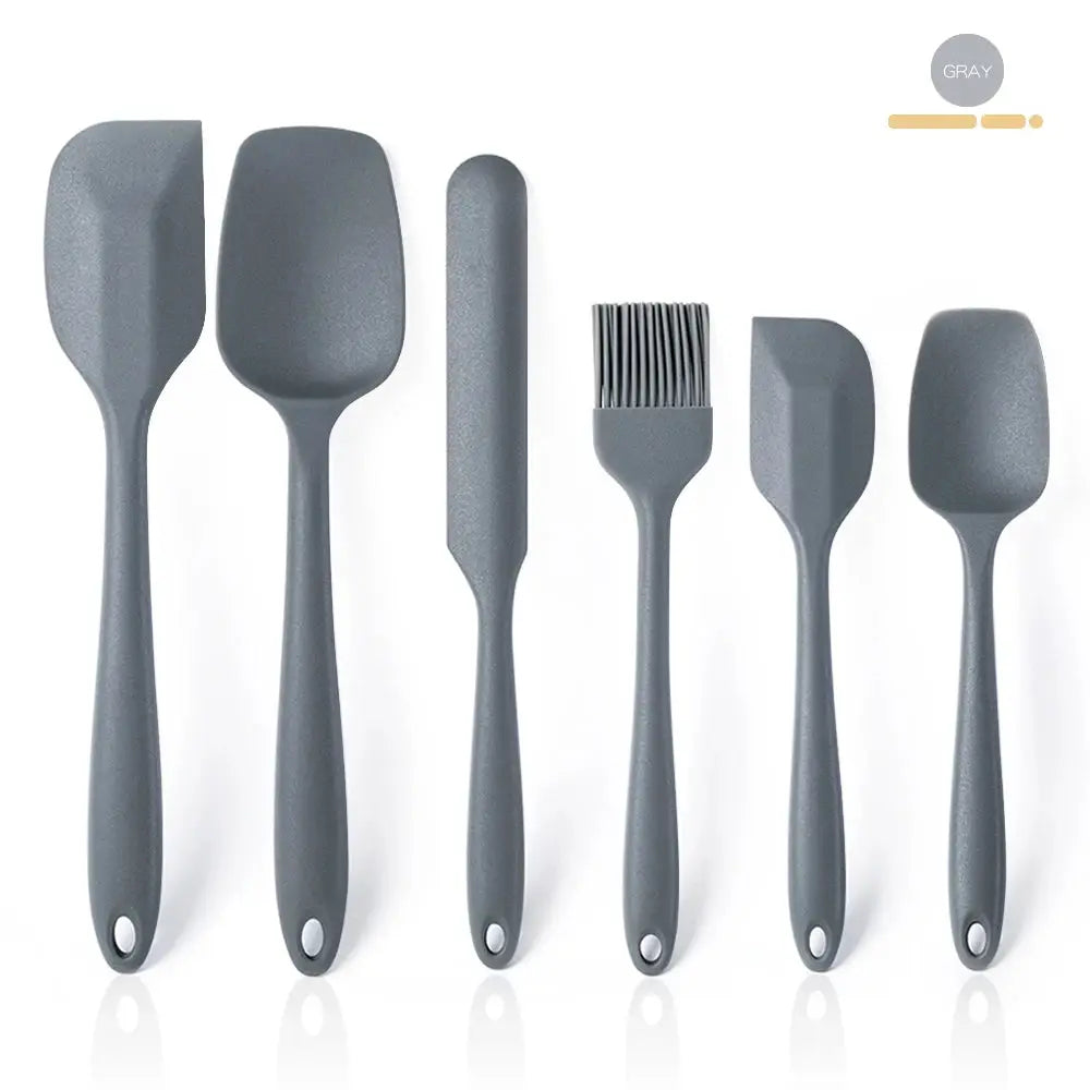 Silicone Flexible Utensils Set Seamless Spatula Kit for Baking, Scraping, Mixing Non-Stick Heat Resistant Kitchen Cooking Tools from PriceLows™