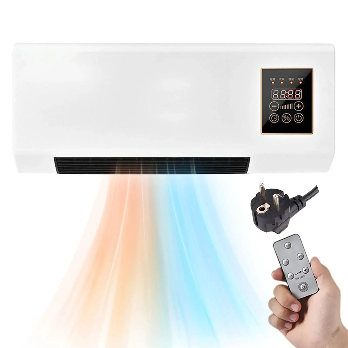 Wall Mounted Portable Cooling Heating Machine Remote Control Split Airconditioners Multifunctional Airconditioner for Home from PriceLows™