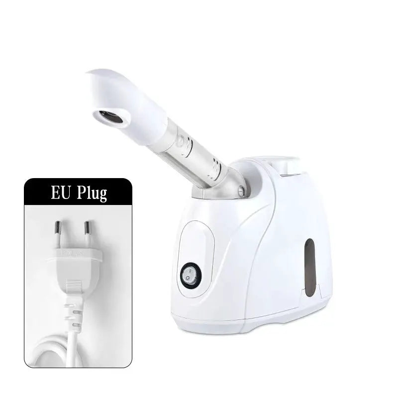 Nano Hot Mist Facial Steamer | 360 Rotatable Spray | EU Plug | Skin Moisture