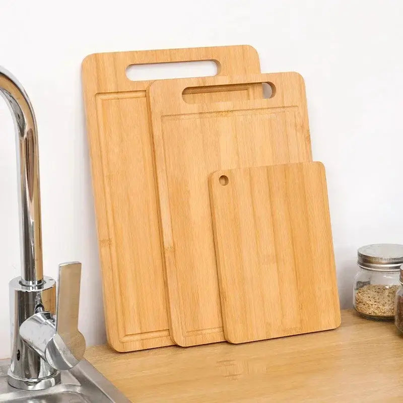 Bamboo Cutting Board | Thickened | Eco Friendly | Meat Veggie Prep