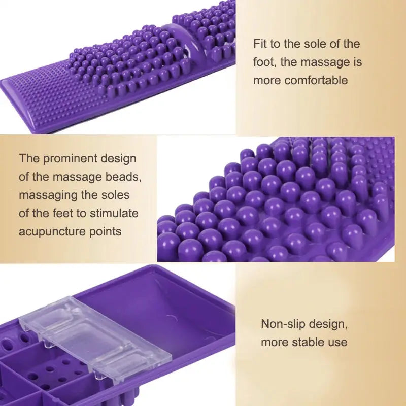 Brangdy Acupressure Foot Massager | Portable Reflexology Mat With Sturdy Abs