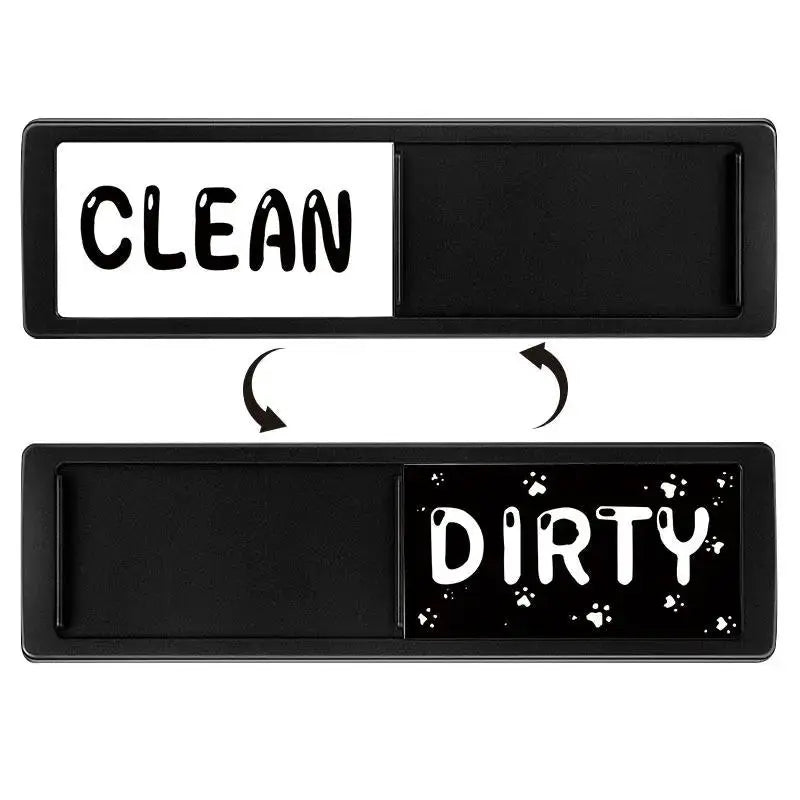 Dishwasher Magnet | Clean Dirty Sign | Fridge Use | 17.7x5.2cm