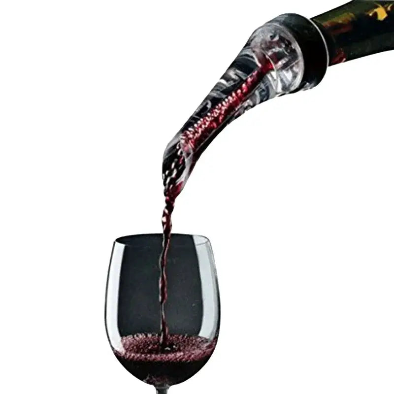 Acrylic Wine Aerator Pourer Premium Aerating Pourer Red Wine Decanter Cap Spout Stopper Bottle Mouth Dispenser Decanter Spout from PriceLows™