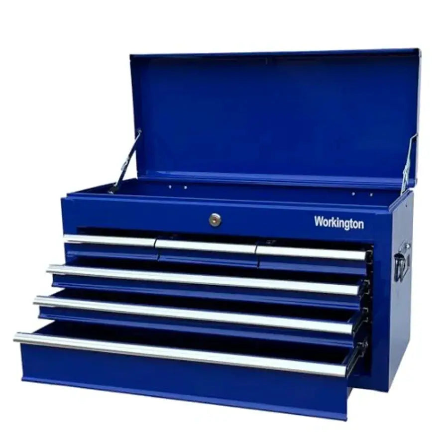 Portable Metal Tool Chest with 6 Drawers 24" 6-Drawer Tool Chest Cabinet with Ball Bearing Drawer Slides Steel Tool Storage Box from PriceLows™