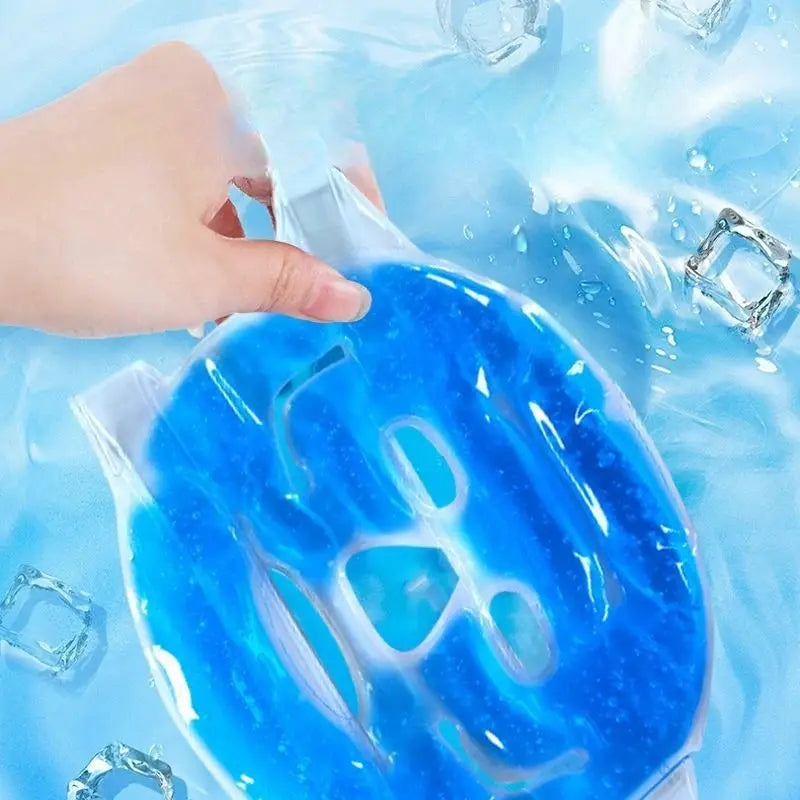 Hot Cold Therapy Gel Ice Face Mask Reusable Cooling Facial Eye Mask For Beauty SPA Sleep Reduce Puffiness Fatigue Skin Care Pack from PriceLows™