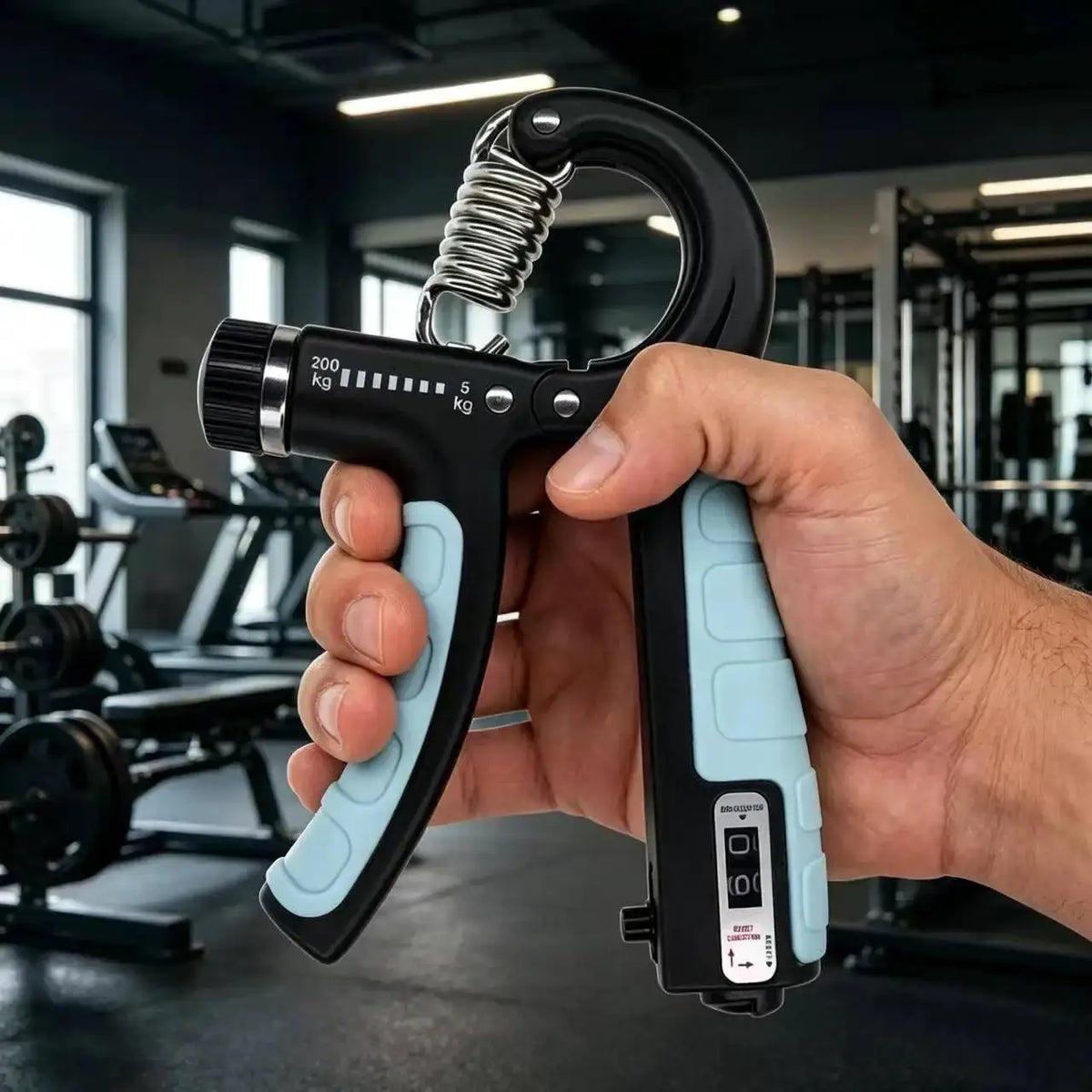 Mechanical Hand Gripper | Adjustable Counter | 5 To 200Kg Resistance