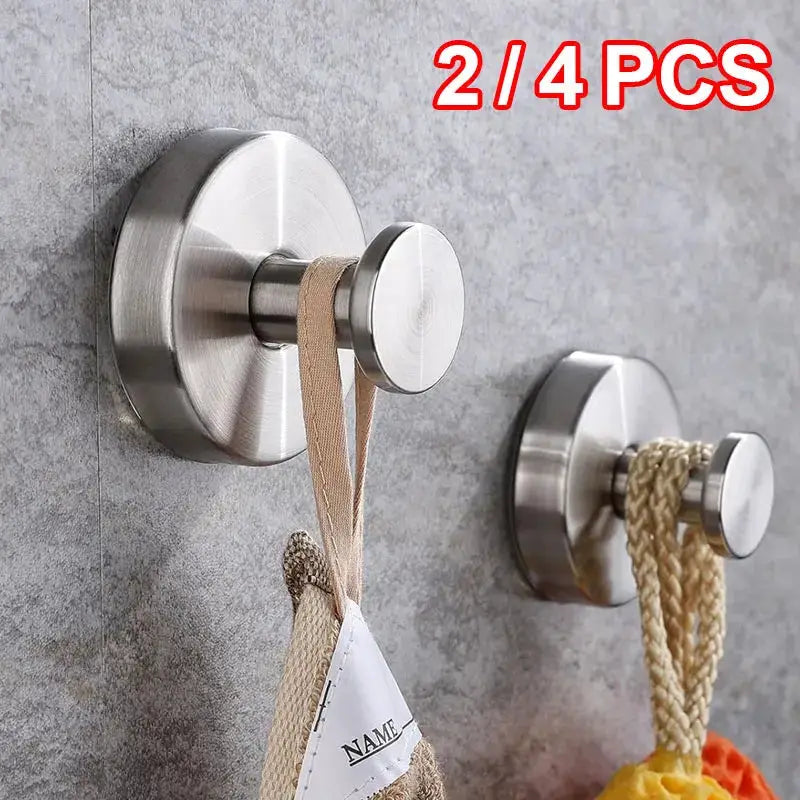 Vacuum Suction Cup Hooks Punch Free Bath Sucker Hook Wall Hook Hanger Glass Kitchen Bathroom Hooks for Towel Handbag from PriceLows™