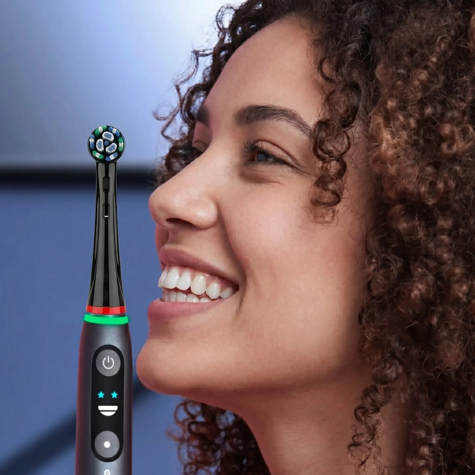 Replacement Brush Heads Compatible with OLB IO 2/3/4/5/6/7/7G/8/9/10 Electric Toothbrush, IO Series Toothbrush Head Refills from PriceLows™
